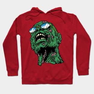 80s cool guy zombie Hoodie